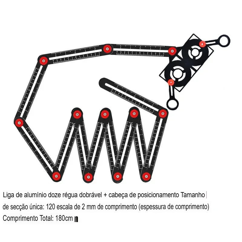 Facilite seu Trabalho com a Régua Multi-Ângulos Profissional!