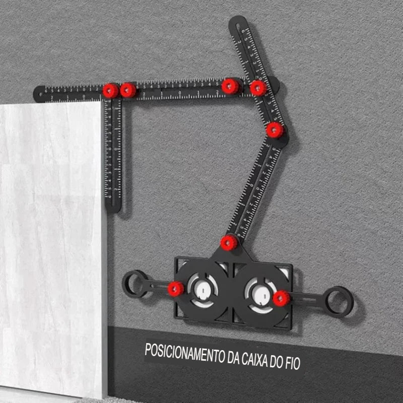 Facilite seu Trabalho com a Régua Multi-Ângulos Profissional!