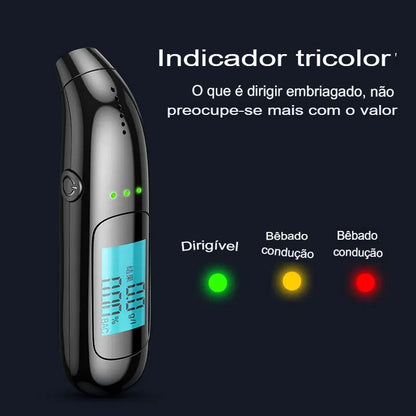 Segurança em Primeiro Lugar: Bafômetro Digital de Alta Precisão!