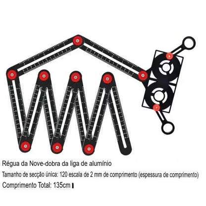 Facilite seu Trabalho com a Régua Multi-Ângulos Profissional!